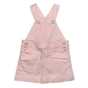 Carter’s Pink Polka Dot Overalls Size 12Months